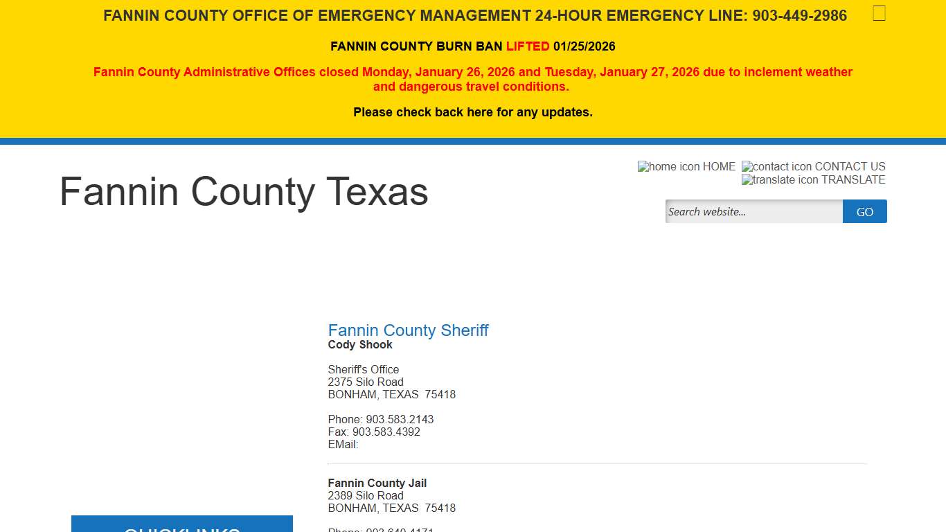 Fannin County, Texas