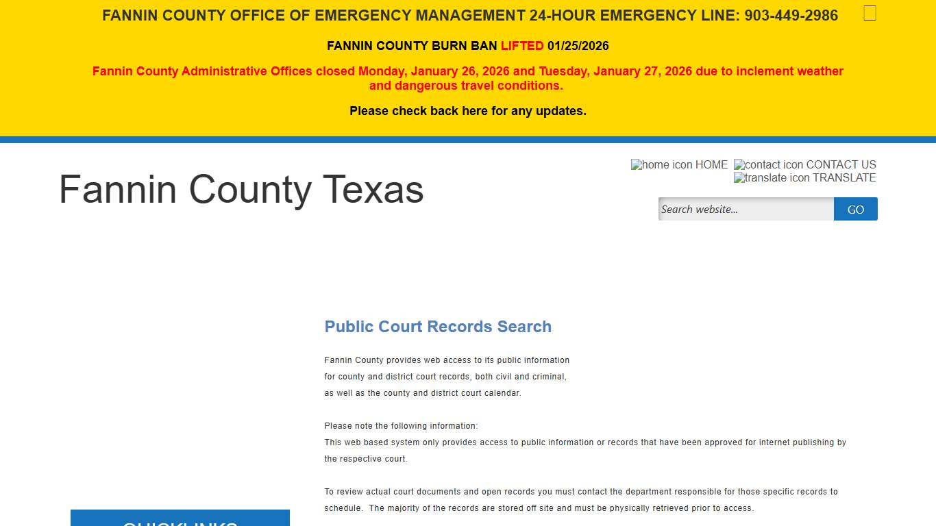 Fannin County, Texas